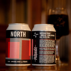 Pühaste x North  - Imperial Stout with Vanilla and Long Pepper - 10% 330ml